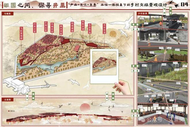 文旅振兴 绿动井里───打造开云kaiyun官方网站交流休憩一体化空间井里村景观设计点亮乡村生活(图4)