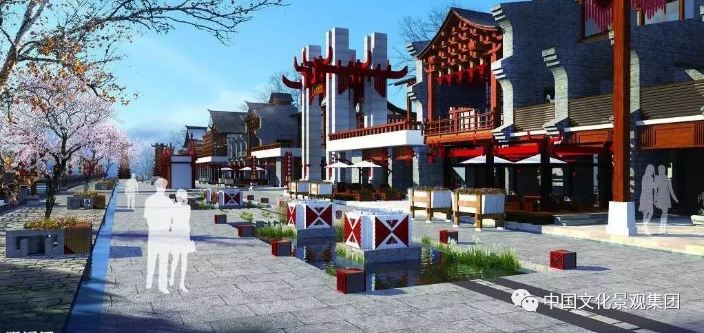 以文化产业为先导的商业街景观设计(图4)