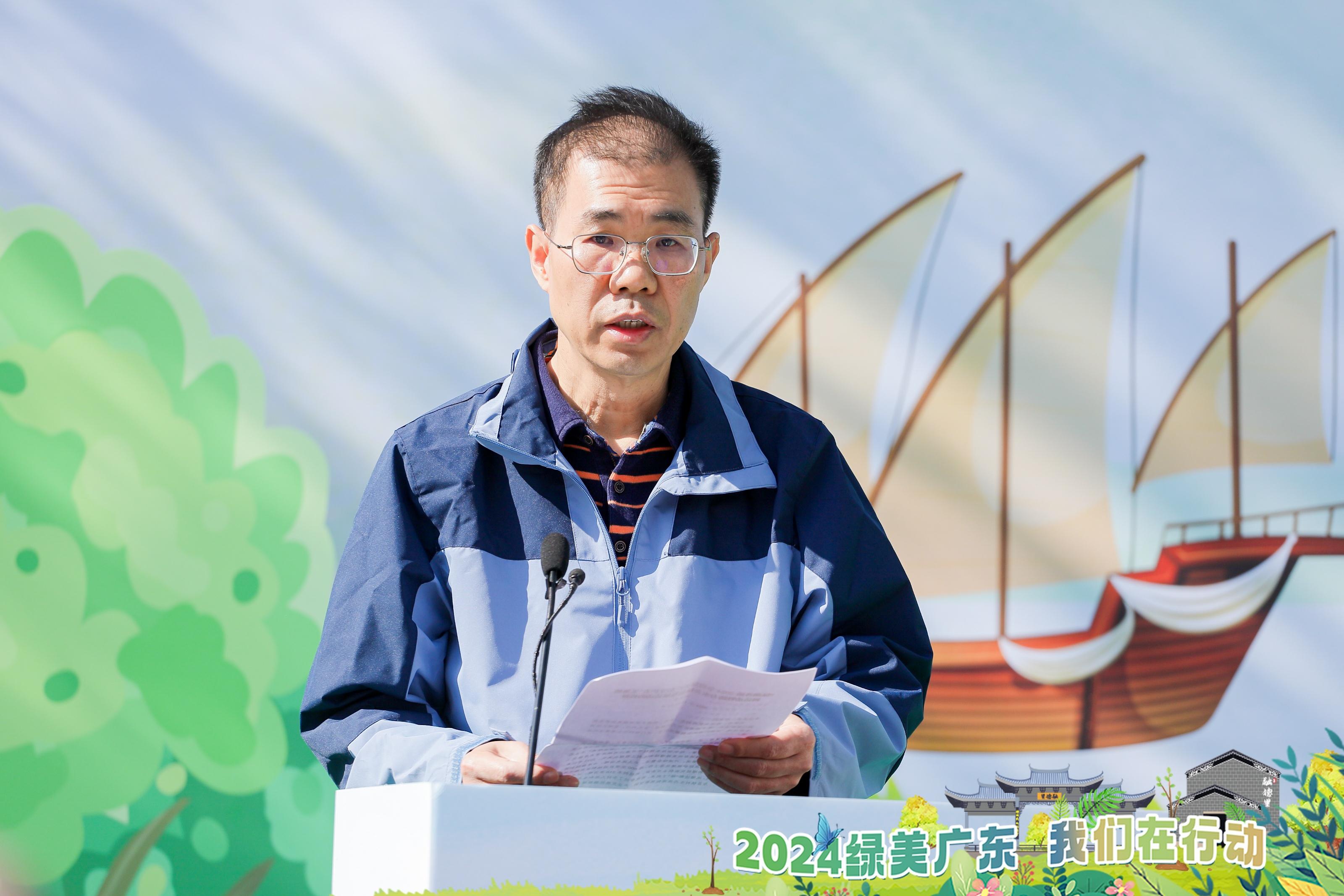 200人为千年古运河沿岸披绿裳2024争做绿美广东守护者义务植树活动举办(图10)